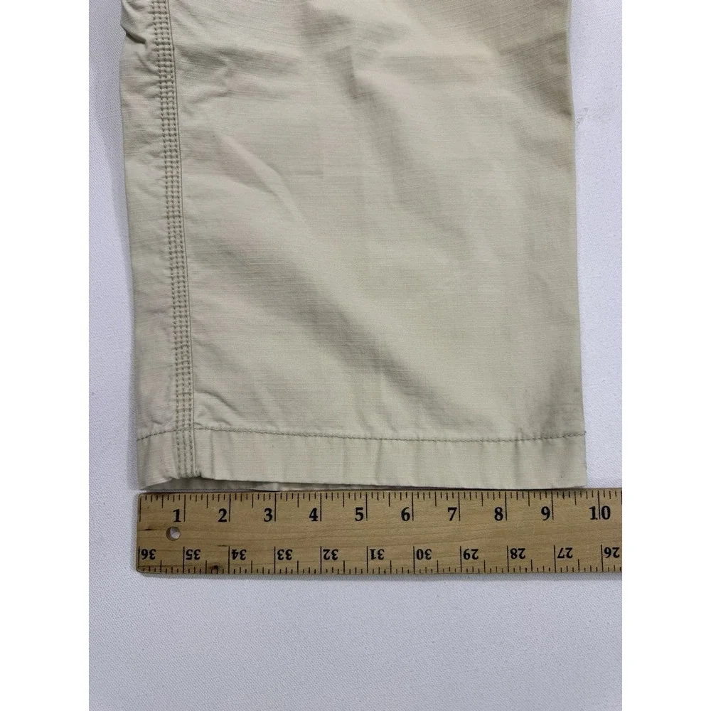 LL Bean Cargo Pants Men's 40x34 (42x33) Utility Outdoor Work Cabin 6-Pocket